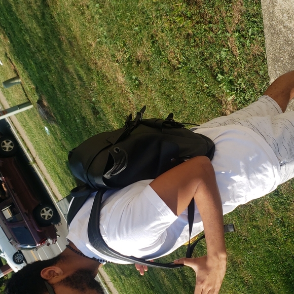 Hudson coach backpack(Black) - Picture 4 of 4